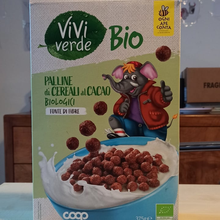 photo of Viviverde bio palline di cereali al cacao biologici shared by @rominamia on  04 Nov 2022 - review