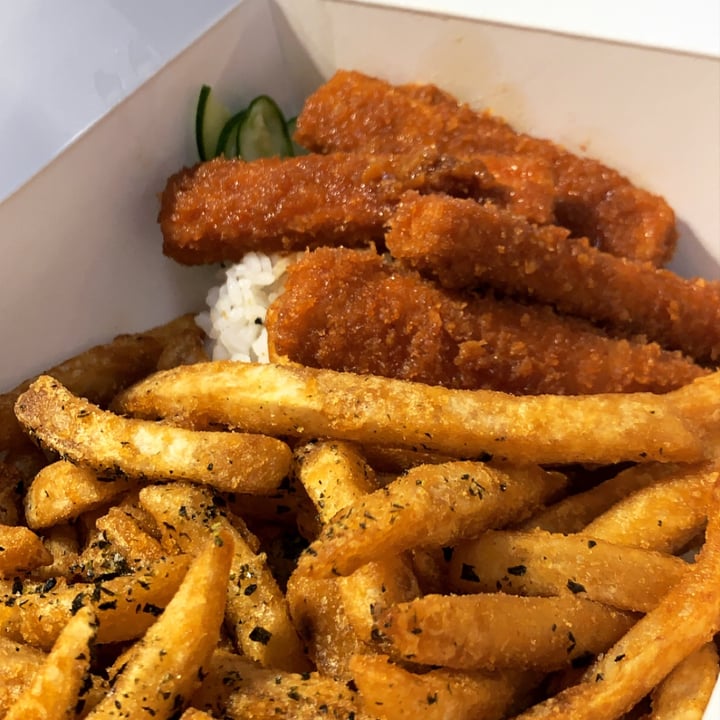photo of PONKO Chicken Spicy Tofu Tenders with Fries shared by @the1bre on  31 Jan 2021 - review