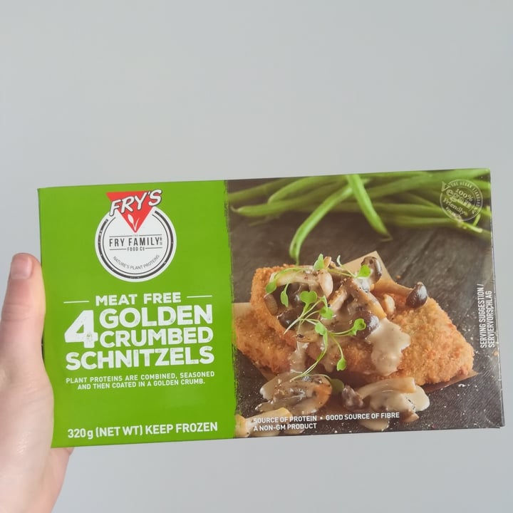 photo of Fry's Family Food Golden Crumbed Schnitzels shared by @anxietea on  30 Oct 2020 - review