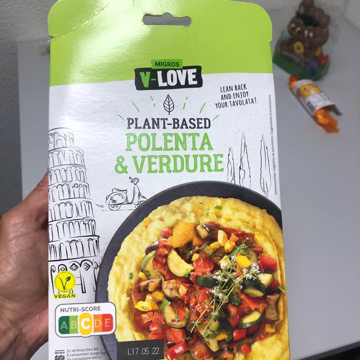 review photo of Migros V-Love Polenta & Verdure shared by @cristianealvescosta on 09 May 2022 - review