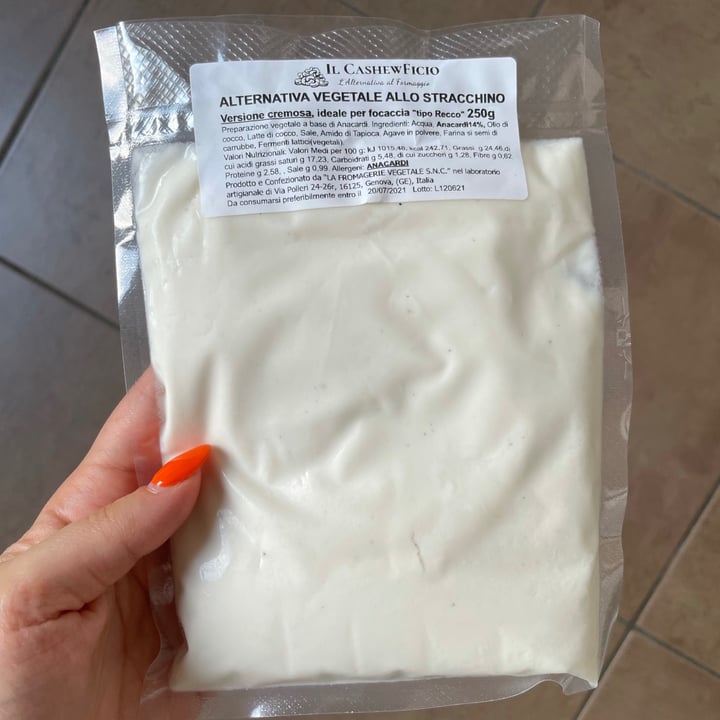 review photo of Il CashewFicio Alternativa vegetale allo stracchino shared by @saretta16 on 06 Jul 2021 - review