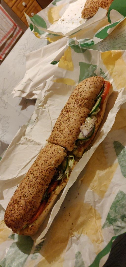 photo of Subway Veggie Delight shared by @tigertogo on  29 Feb 2020 - review