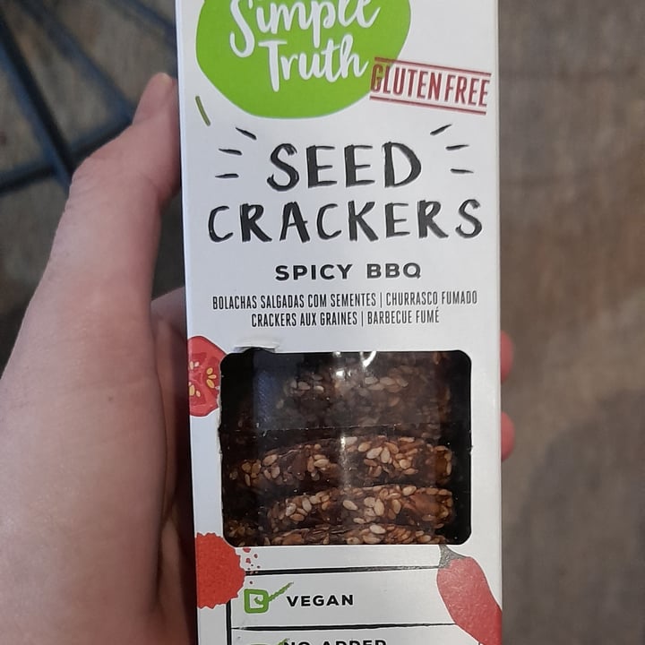 photo of Simple Truth Seed Crackers Spicy BBQ shared by @ang-ella on  24 Mar 2022 - review