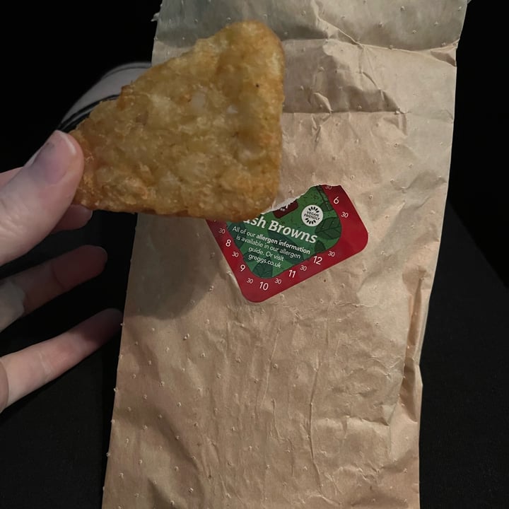 photo of Greggs Hash browns shared by @ameriamber on  19 Jan 2022 - review