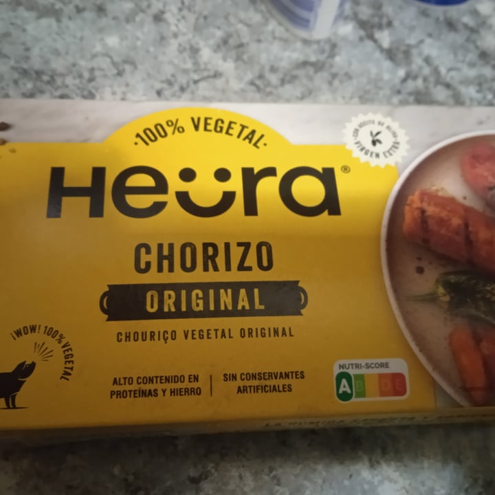 photo of Heura Chorizo Original shared by @lauraroman on  30 Dec 2021 - review