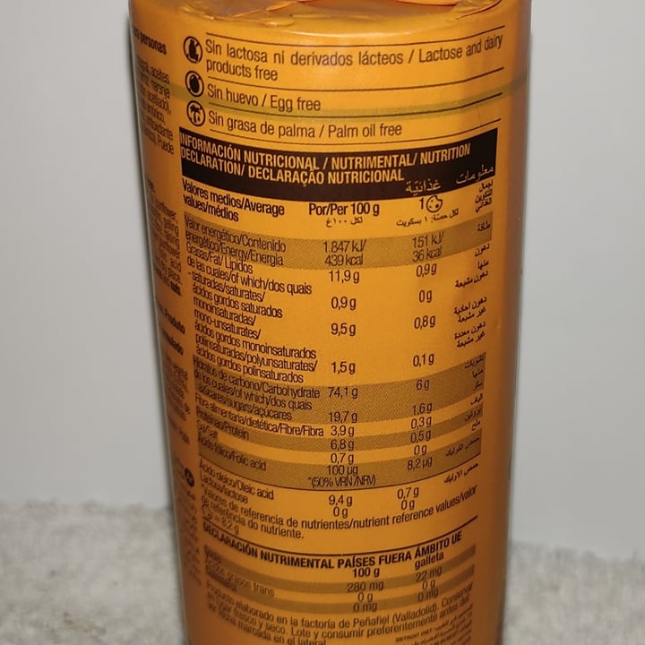 review photo of Santiveri Galletas digestivas naranja sin gluten shared by @sarides on 11 Aug 2022 - review