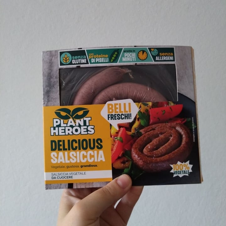 photo of Plant Heroes Delicious Salsiccia shared by @saraper on  02 Jun 2022 - review