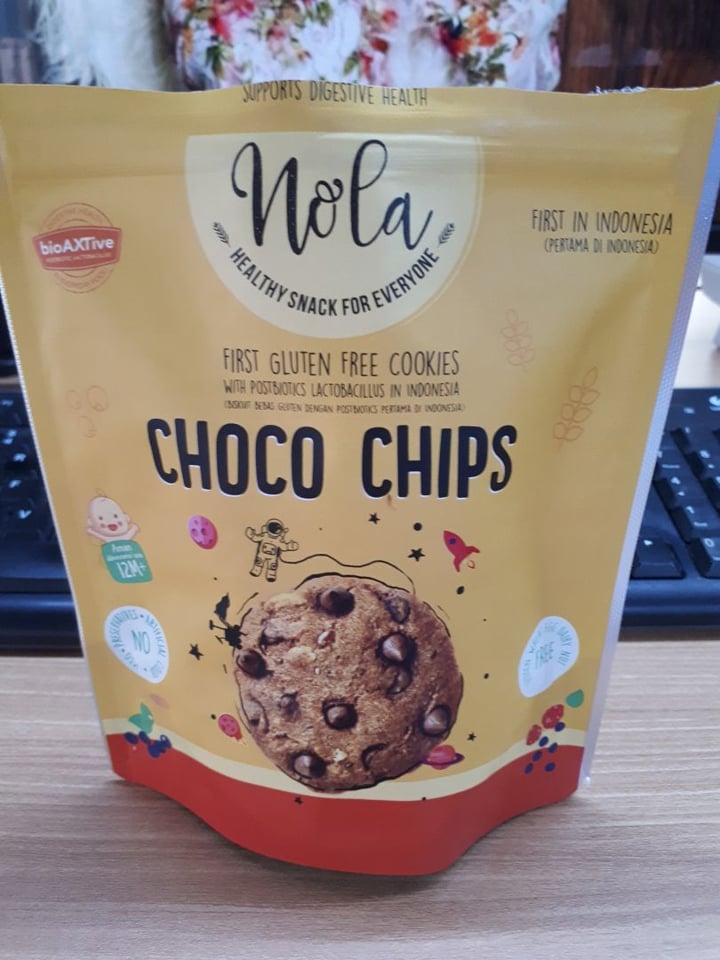 photo of Nola Choco Chips Cookies shared by @kyndlyvegan on  23 Dec 2019 - review