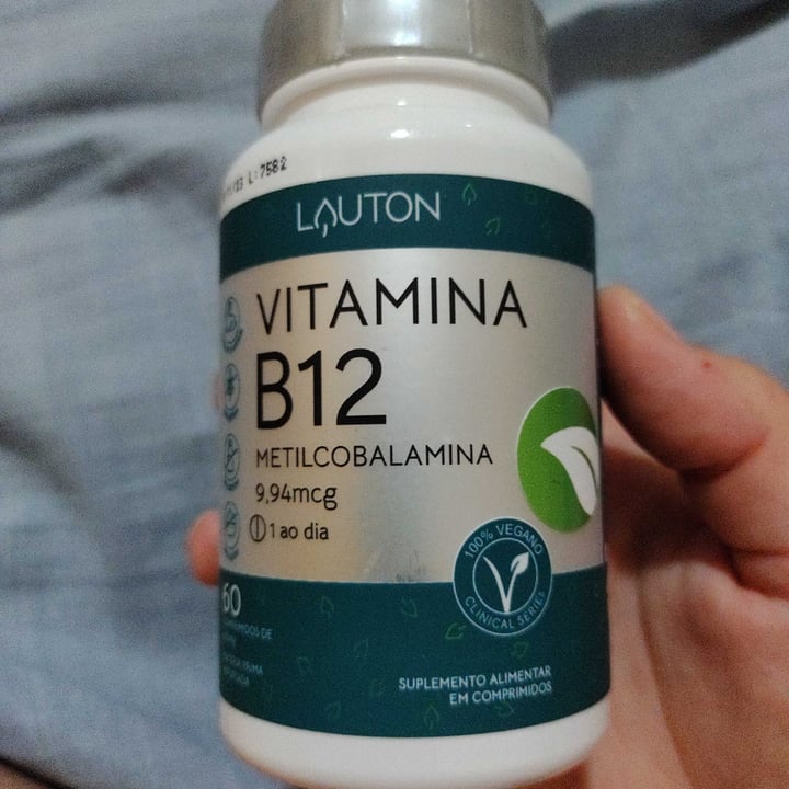 photo of Lauton Vitamina B12 shared by @deiazaniboni on  27 Apr 2022 - review