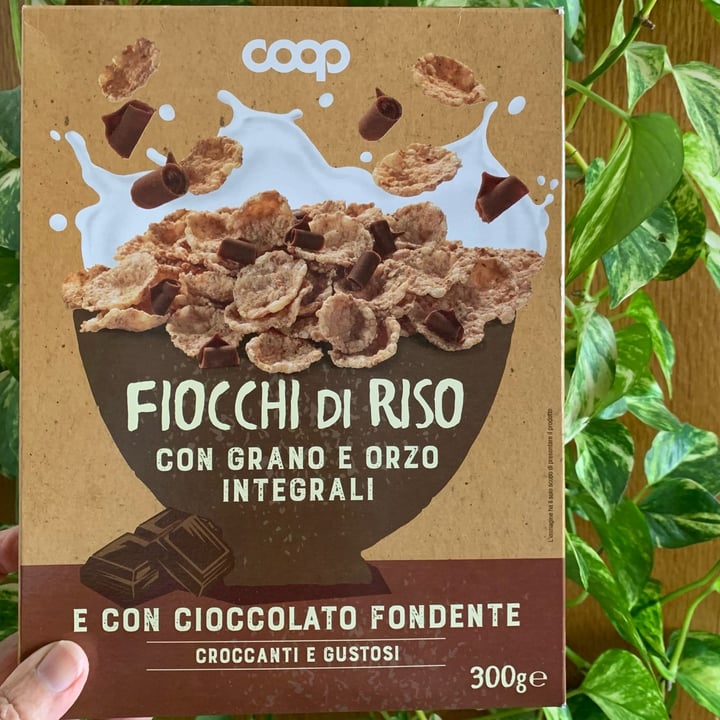 review photo of Coop Fiocchi di riso con grano e orzo integrali E Con Cioccolato Fondente shared by @albivivi on 22 May 2022 - review