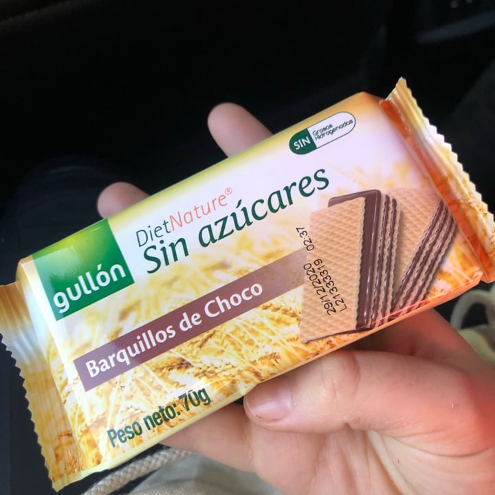 photo of Gullón Zero Sin Azúcares Barquillos Chocolate shared by @betarraguita on  27 Oct 2020 - review