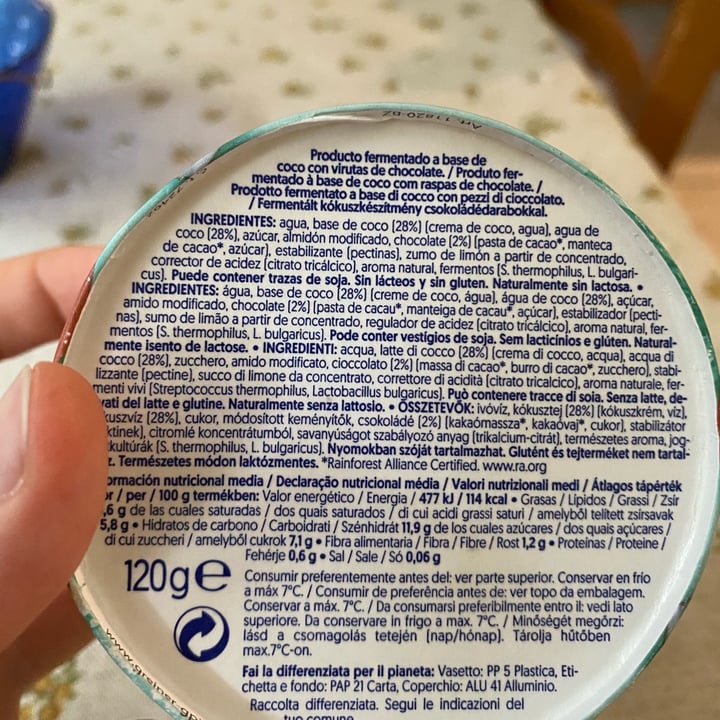 photo of Alpro Absolutely Coconut STRACCIATELLA shared by @michelavegan on  22 Sep 2022 - review
