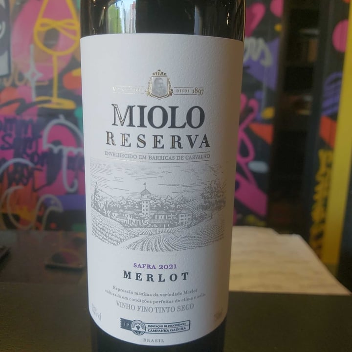 photo of Vinícola Miolo Vinho shared by @tiagostein on  26 Oct 2022 - review