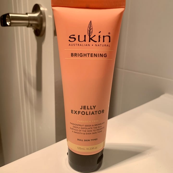Sukin Brightening Jelly Exfoliator Review abillion
