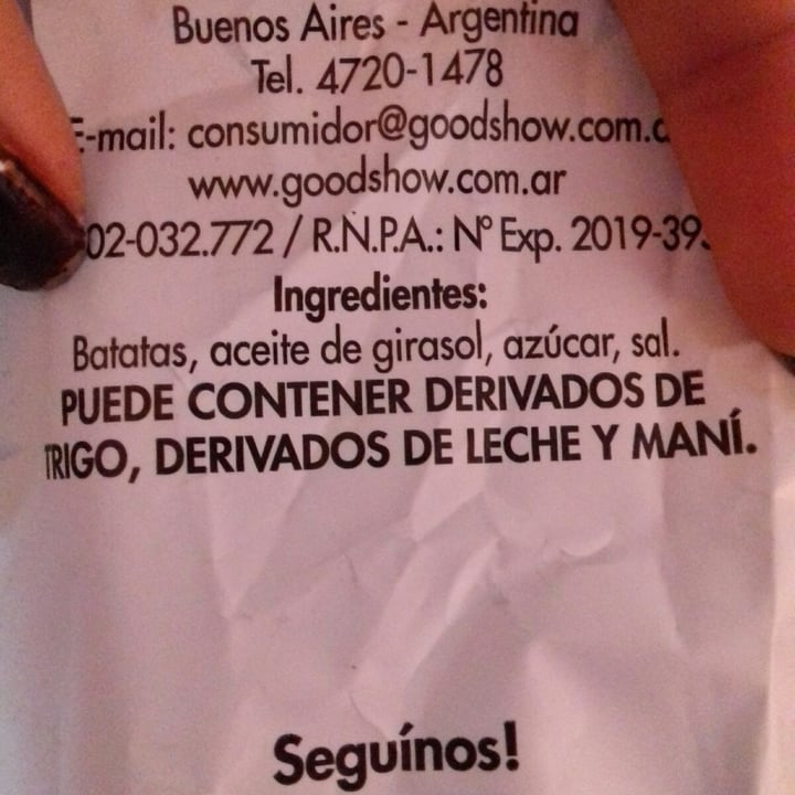 photo of Good Show Batatas Fritas shared by @s0ofty on  26 Oct 2020 - review