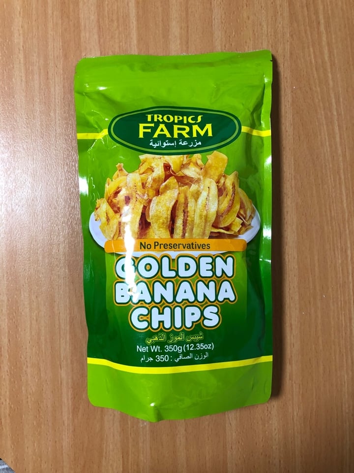 photo of Tropics Farm Golden Banana Chips shared by @ornabu on  09 Feb 2020 - review