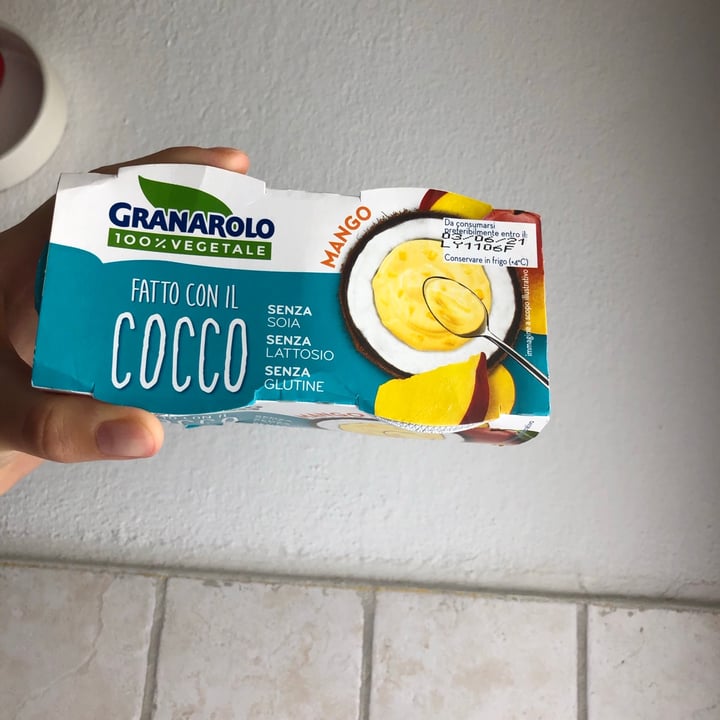 photo of Granarolo Yogurt Di Cocco - Gusto Mango shared by @giuliettaveg on  27 May 2021 - review