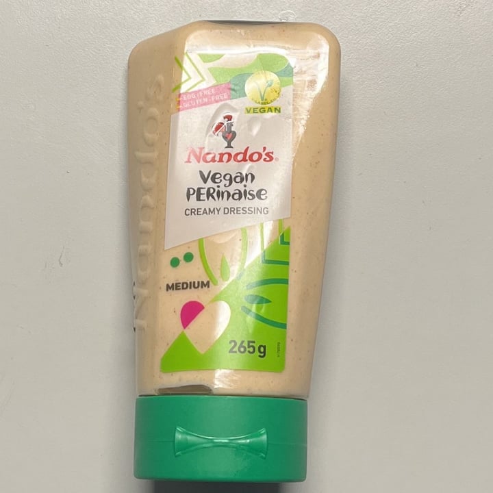 photo of Nando's Vegan Perinaise Creamy Dressing (Medium) shared by @tumimontshosi on  01 Aug 2022 - review