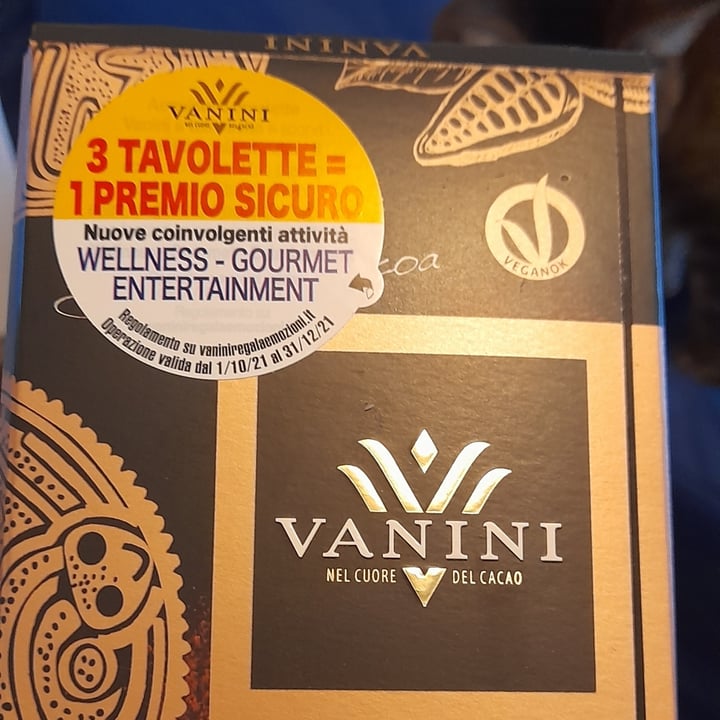 review photo of Vanini Cioccolato Fondente 91% shared by @consiglivegani on 13 Dec 2021 - review