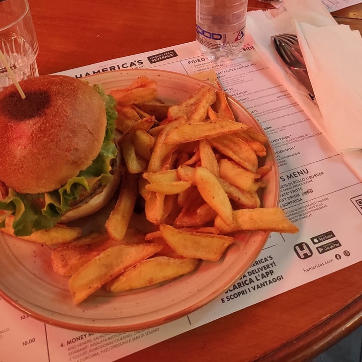 photo of Hamerica's Classic burger shared by @michela06 on  02 Jan 2022 - review