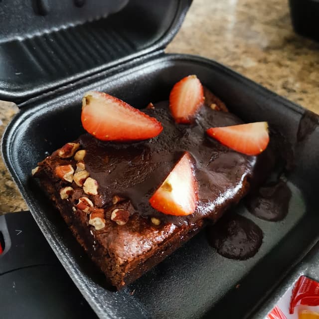 Foto del piatto “Brownie de chocolate”