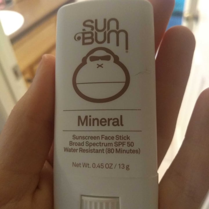 photo of Sun Bum mineral sunscreen face stick spf 50 shared by @zannahbear on  24 Jun 2020 - review