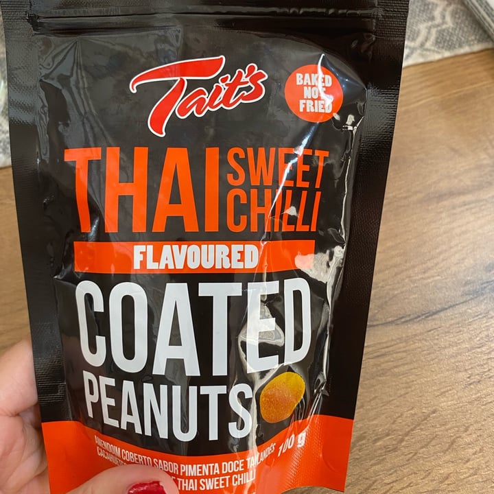 photo of Tait’s Thai sweet chili coated peanuts shared by @johaneberry on  23 Jan 2022 - review