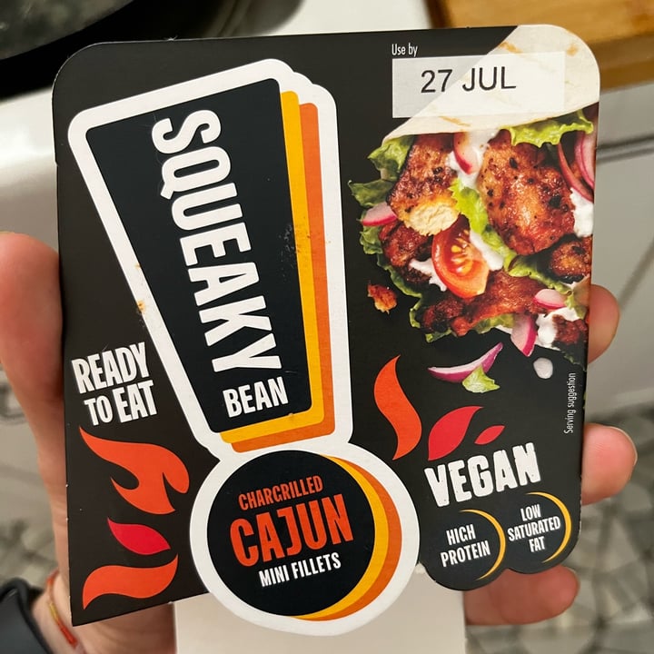 photo of Squeaky Bean Chargrilled Cajun Mini Fillets shared by @girvinn on  31 Jul 2022 - review