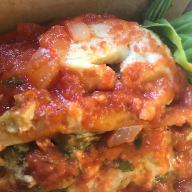 Foto do prato “Lasagña”
