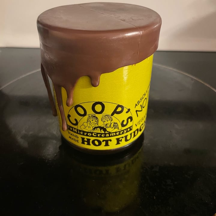photo of Coop's MicroCreamery Handmade Vegan Hot Fudge shared by @thevagrantvegan on  20 Aug 2022 - review