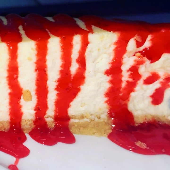 review photo of Loving Hut Vegan Restaurant Strawberry Cheesecake shared by @elbarfield on 23 May 2022 - review