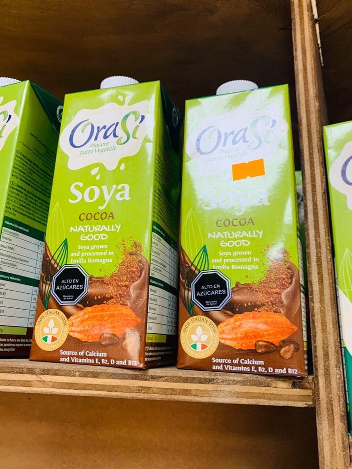 photo of OraSí Cocoa soy milk shared by @ninaninonine on  18 Feb 2020 - review