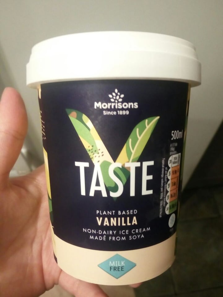 photo of Morrisons V Taste Vanilla Plant Based Ice Cream shared by @linds91ay on  13 Feb 2020 - review