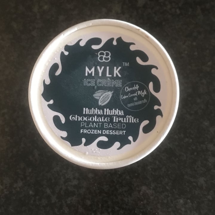 photo of Lekker Vegan Kloof Mylk ice cream hubba hubba chocolate truffle shared by @malise on  07 Nov 2021 - review