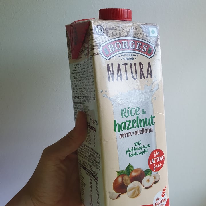review photo of Borges Rice and Hazelnut drink shared by @alleyy on 07 Apr 2021 - review