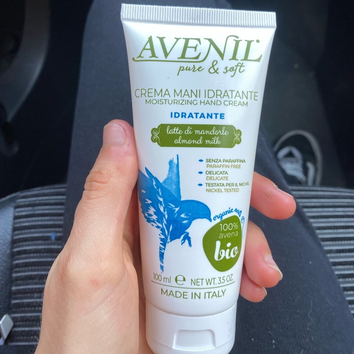 photo of Avenil Crema mani shared by @veganfuorisede on  26 Mar 2022 - review