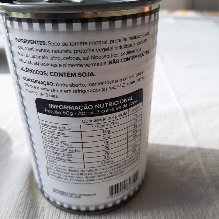 photo of Superbom Desfiado Ao Molho De Tomate shared by @karynn on  04 Sep 2021 - review