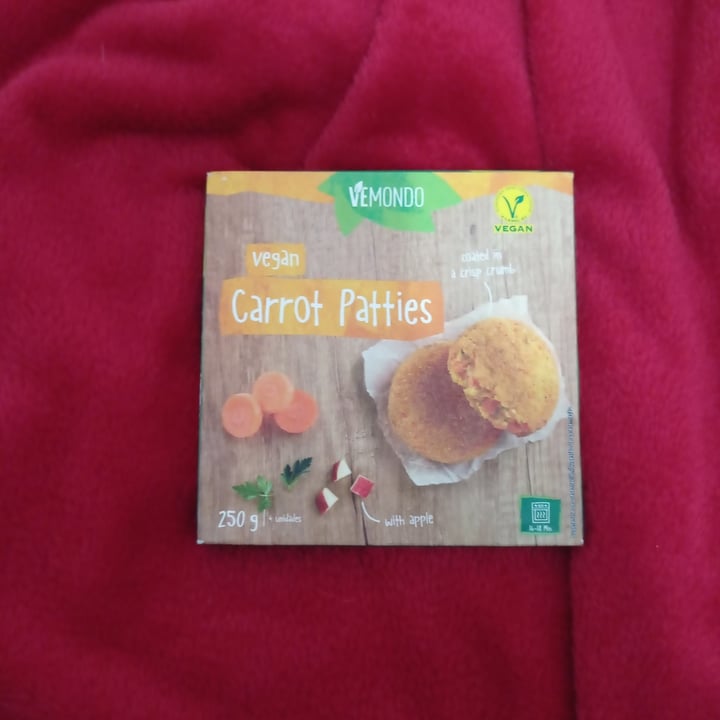 photo of Vemondo Carrot patties shared by @luismas on  01 May 2022 - review