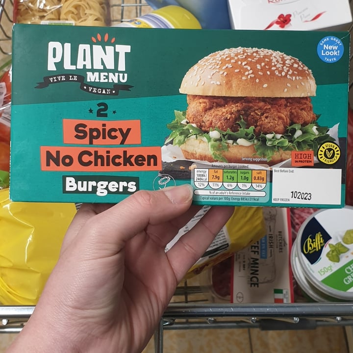 review photo of Plant Menu 2 No Chicken Burgers shared by @analaisamatos on 03 May 2022 - review