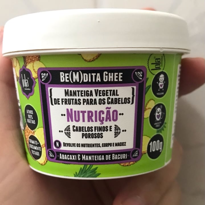 photo of Lola Cosmetics Manteiga Vegetal De Frutas Para Os Cabelos Abacaxi & Manteiga de Bacuri shared by @tatianybarbosa on  03 May 2022 - review