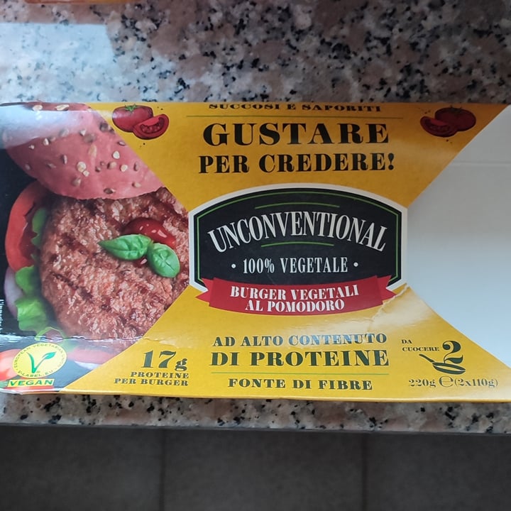 review photo of Unconventional Burger Vegetale Al Pomodoro - Tomato Burger shared by @newmimi on 17 Sep 2022 - review
