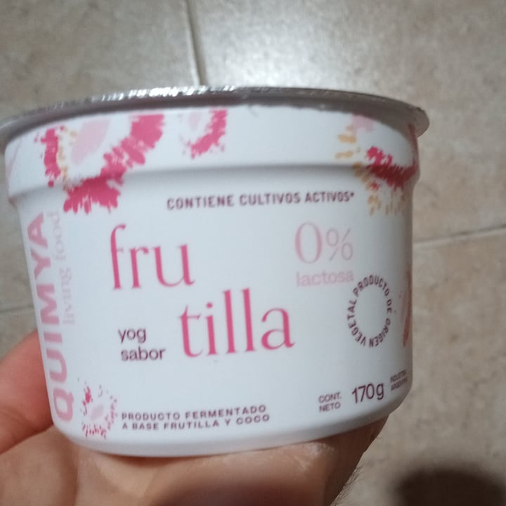 photo of Quimya Yogur sabor Frutilla shared by @sashii on  17 Mar 2021 - review