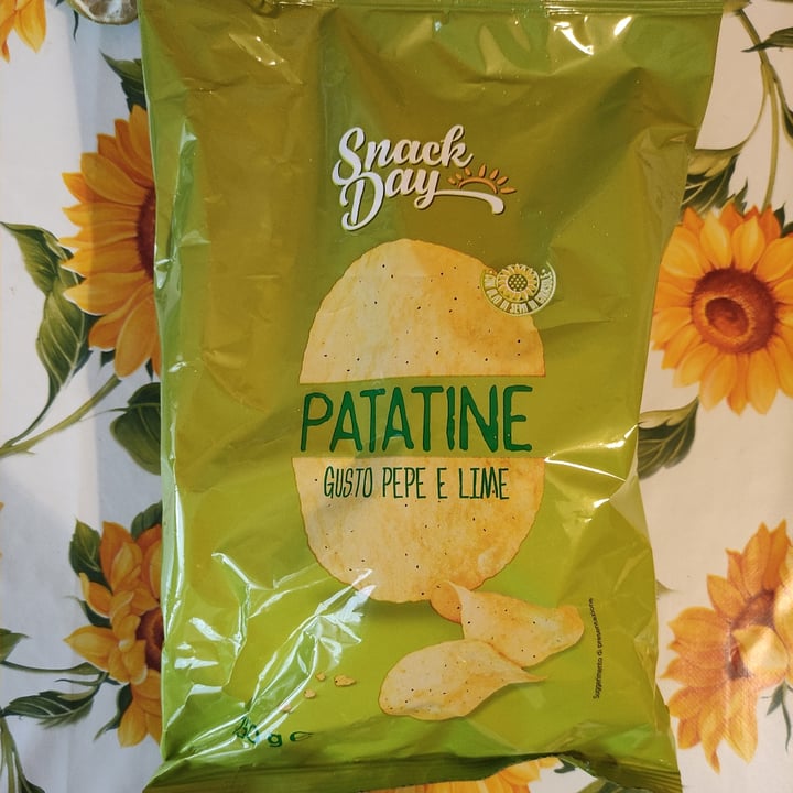 photo of Snack Day Patatine gusto lime e pepe shared by @tatytattoo on  12 Dec 2021 - review