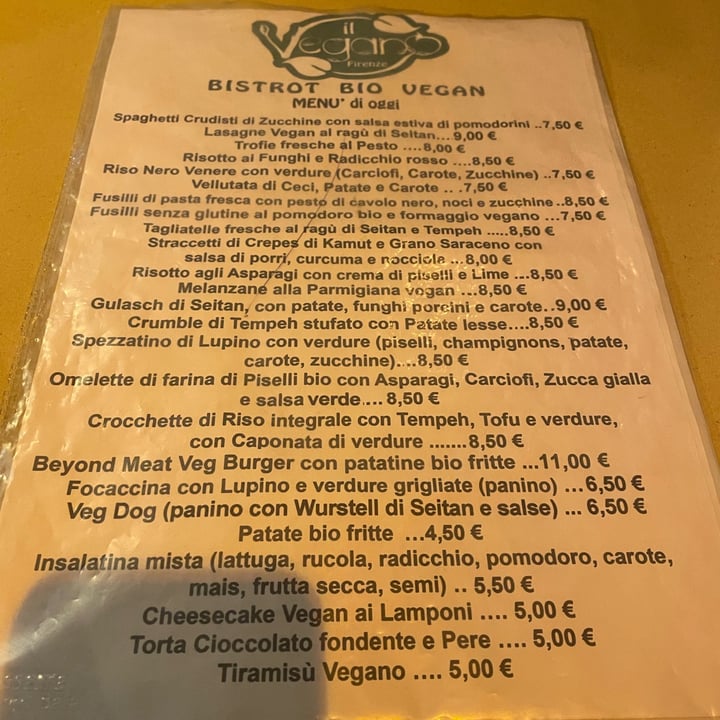 photo of Il Vegano - Firenze Torta Cioccolato e Pere shared by @lucykyra on  14 Nov 2022 - review