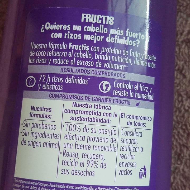 review photo of Garnier Fructis HAir Food Sandia Shampoo shared by @romaaa on 04 Feb 2022 - review