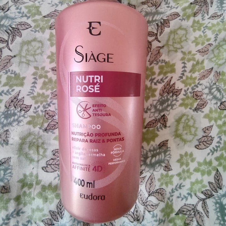 photo of Eudora Shampoo nutri rose shared by @cacazinha on  18 Oct 2022 - review