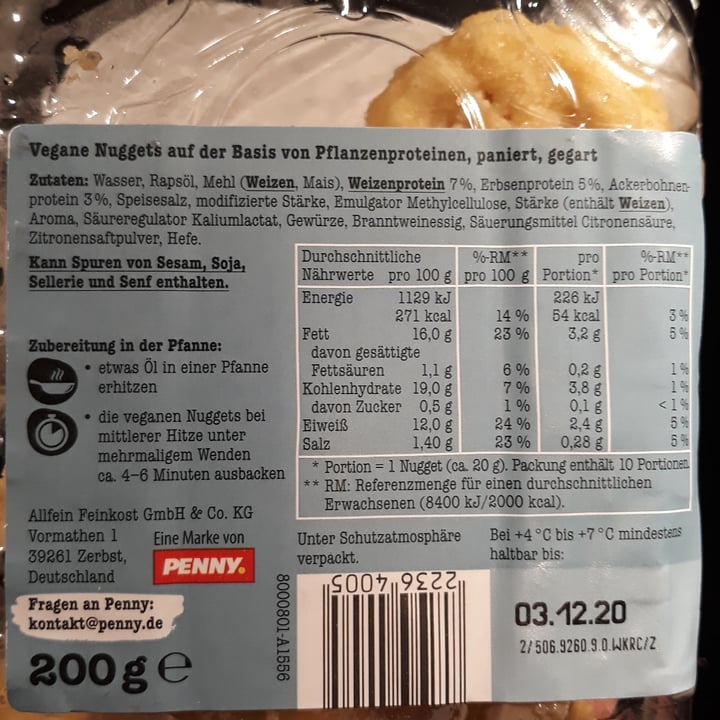 photo of Food For Future Vegane Nuggets shared by @anameier on  24 Aug 2021 - review