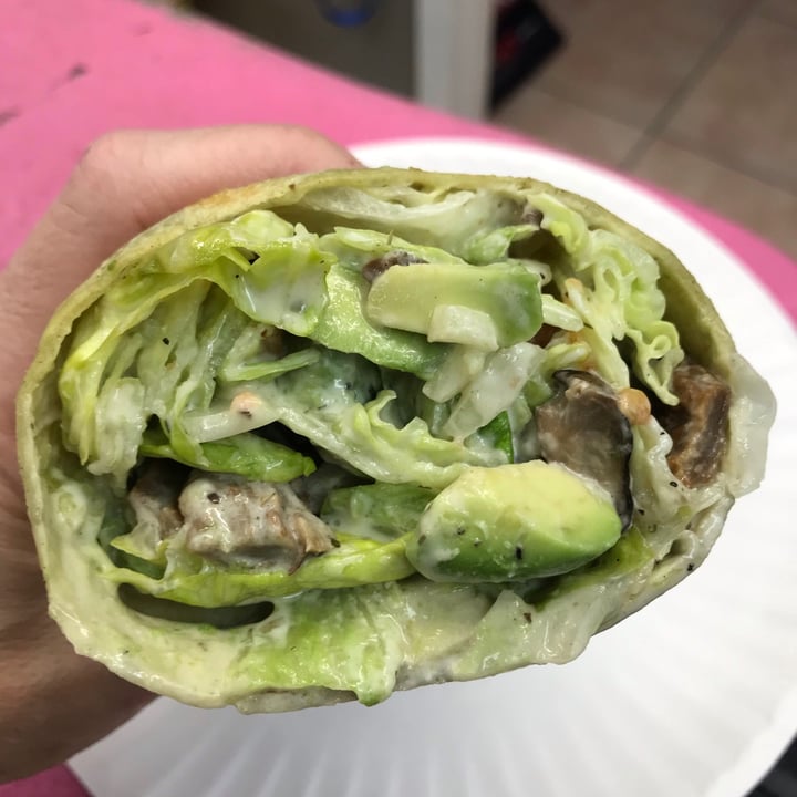 review photo of Lotus Vegan Restaurant Portabella Wrap shared by @beingveganissoyum on 19 Feb 2021 - review
