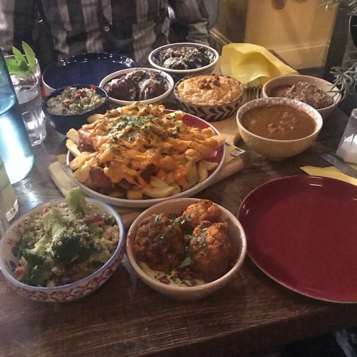 photo of Koocha Mezze Bar Loaded Fries shared by @theamicablevegan on  21 May 2020 - review