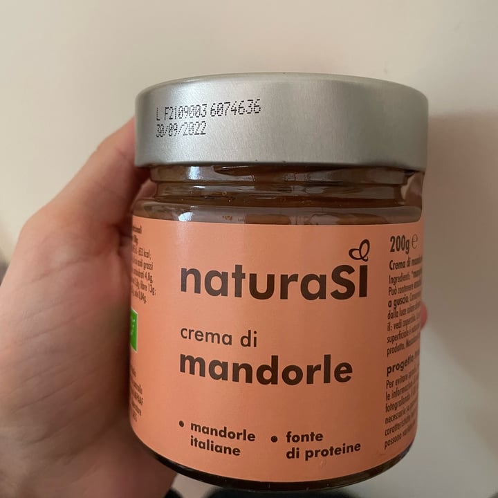 review photo of Natura Sì Crema di mandorle shared by @emmaesse on 12 Mar 2022 - review